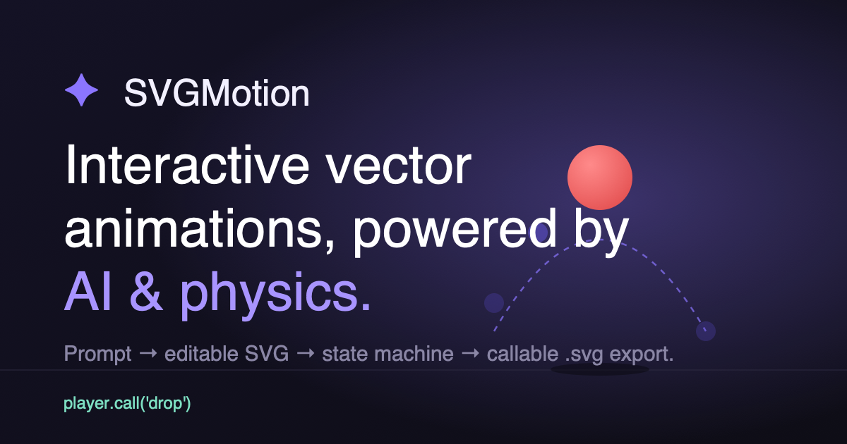 SVGMotion OG card